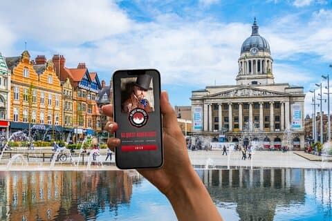 Entdecken Sie Nottingham : Selbstgeführter Spaziergang & interaktive Schatzsuche