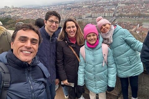 Lyon Private Walking Tour com um local