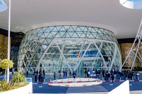 Transfert privé de l'aéroport de Menara à Marrakech Ville