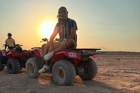 Moto Safari og Bedouin Village besøk i Hurghada