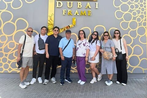 Toegangsticket Dubai Frame met vervoer