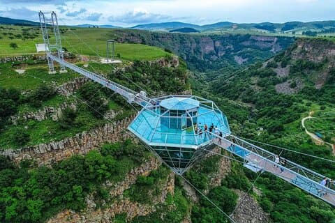 En dags tur til Dashbash Canyon fra Tbilisi