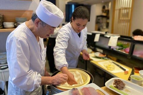Expérience de fabrication de sushis Kanazawa avec un maître chef de 50 ans