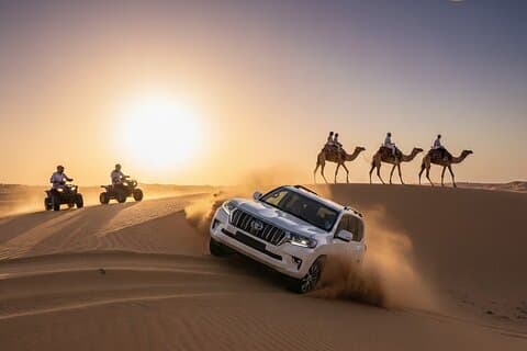 Heart of Dubai Luxury Desert Safari with Quad Bike