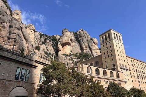 Barcelona till Montserrat kloster privat dagstur