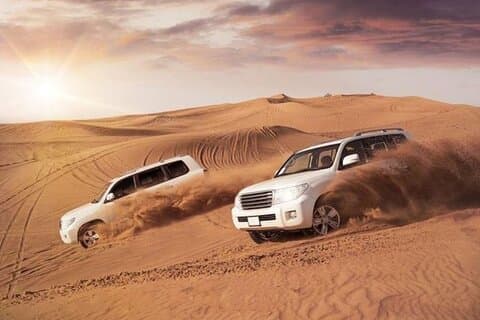 Doha Desert Safari Balade à dos de chameau et embarquement de sable