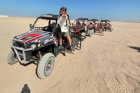 Hurghada Quad Bike Safari : 3 uur woestijn & kameel rit