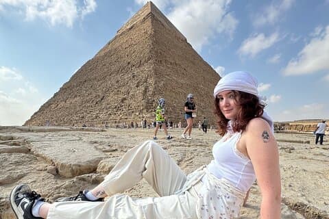 Privat dag Giza pyramider Tour med shopping och lunch