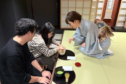 Traditional Tea Ceremony with Matcha and Sweets in Kyoto