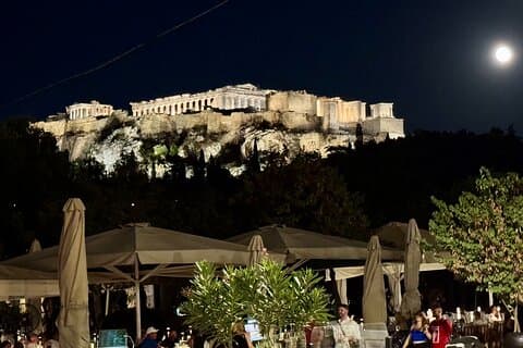 Athens by Night The City of Lights & Legends