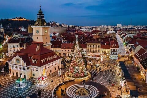 Brasov Tour met de auto of bus