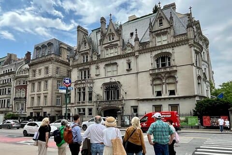 Bowery Boys' Gilded Age Herenhuizen van 5th Avenue Wandeltocht