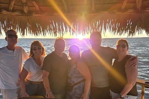 Sunset Tiki Experience-Fort Myers Beach Round Tiki Cruise