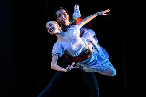 Nutscracker Ballet do Conservatório de Dança de Praga
