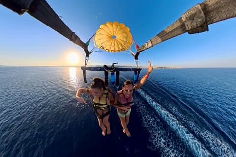 Parasailing in Sharm El Sheikh - Adventure over the Red Sea