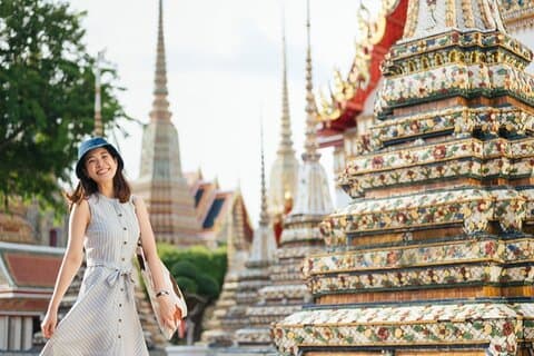 Walking Tour: Bangkok Temples-Wat Arun, Wat Pho with Grand Palace