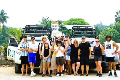 Koh Samui 4x4 Shore Excursie Avontuur door eilandpaden