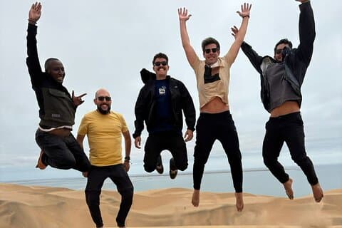 Sandwich Harbour Namibia Hvor hver ferie bliver et eventyr