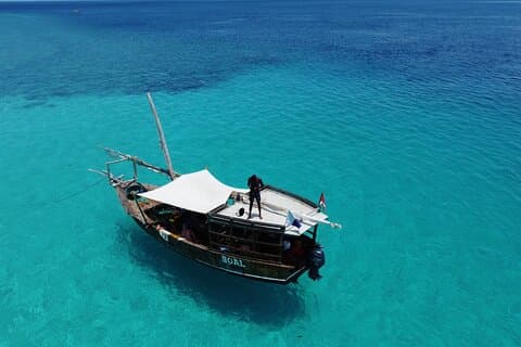 Zanzibar Dhow Snorkelen Trip naar Tumbatu Island