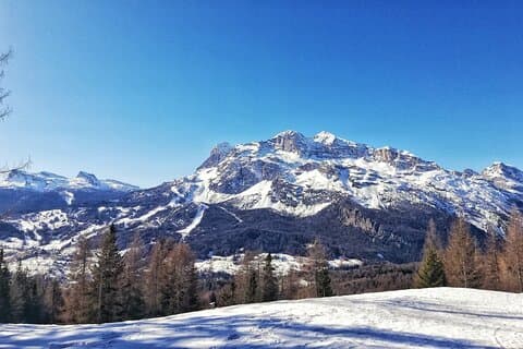Privater geführter Schneeausflug in Cortina