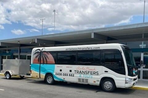 Shuttle from Proserpine Airport to Airlie Beach