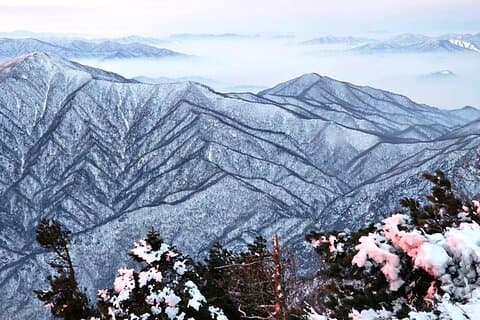 Seoraksan, Eobi Ice Valley och Nami Island Vintertur från Seoul