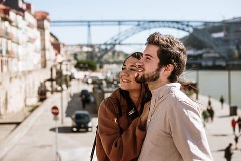 Privates Porto Fotoshooting an ikonischen Sehenswürdigkeiten