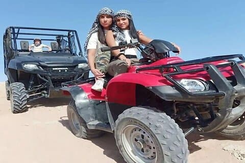 ATV Quad Safari Camel Ride og Bedouin Village i Hurghada