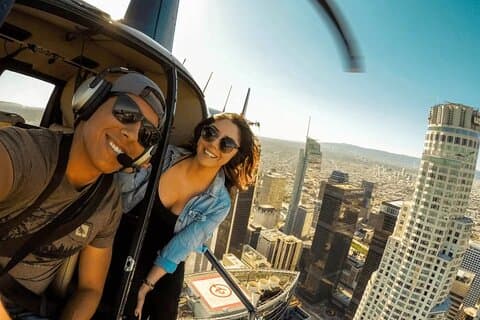 Los Angeles Surf til byen tur med helikopter