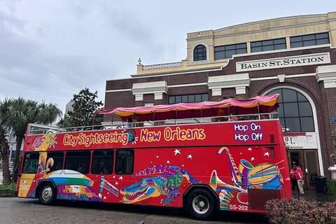 Excursão de autocarro Hop-On Hop-Off em Nova Orleans