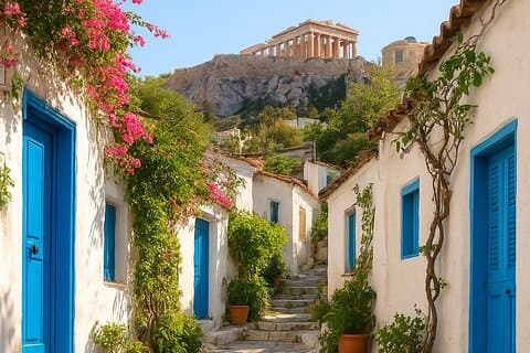 New: Walking Tour of Athens Highlights to Plaka and Anafiotika