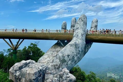 Da Nang/Hoi An till Golden bridge-Bana hills Privat tur