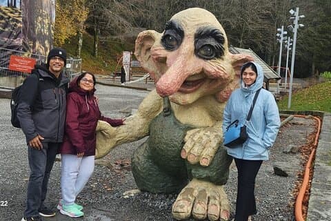Bergen Private Wanderung mit einem Einheimischen