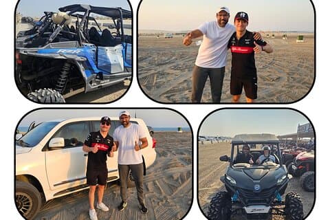 Doha Qatar VTT Quad Buggy Dune Bashing et balade à dos de chameau