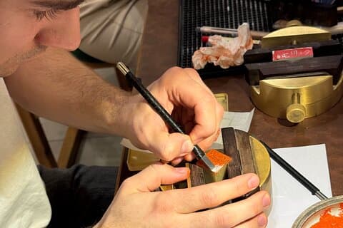 Tiananmen Vierkante Handen op Ervaring Chinese Seal Carving