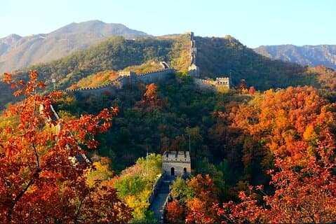 Beijing Mutianyu eller Badaling Great Wall privat tur med alternativ
