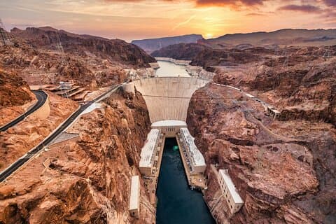 Excursion privée d'une demi-journée au barrage Hoover au départ de Las Vegas