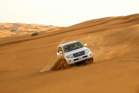 Dubai Desert Safari All Inclusive BBQ Dune Bashing 0 dolda kostnader