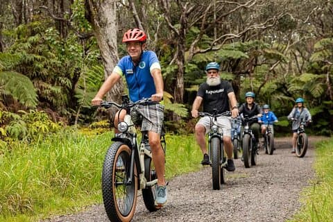 Big Island: Fat Tire E-cykeltur gennem Volcanoes National Park
