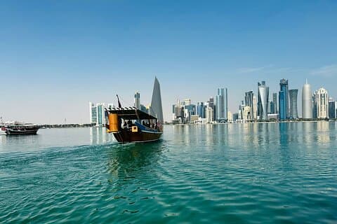 Doha City Verkenning en Traditionele Dhow Boottocht