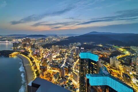 Busan Sky Tower Ticket Admission Ticket