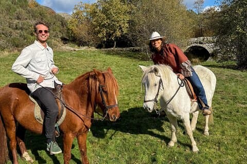 Ridning och exklusiv vinprovning i Dourodalen.