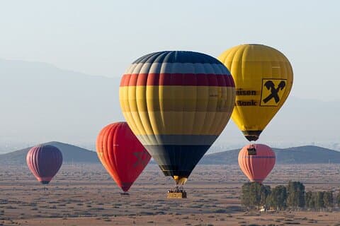Marrakech Hot Air Balloon Ride and Agafay Desert Eexcursion