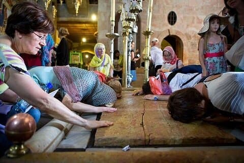 Juleaften i Jerusalem og midnatsmesse i Betlehem