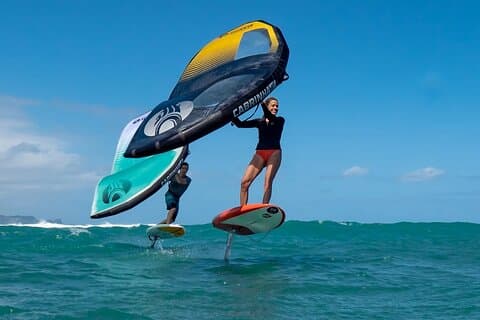 Wing Foiling Avventura a Biscayne Bay Miami