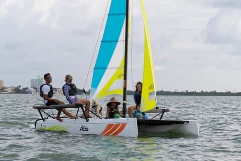 Hobie Cat Getaway 16' Noleggio a Hobie Beach