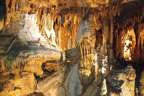 Cave Tour and Dino Trail on a Crystal Cave Adventure