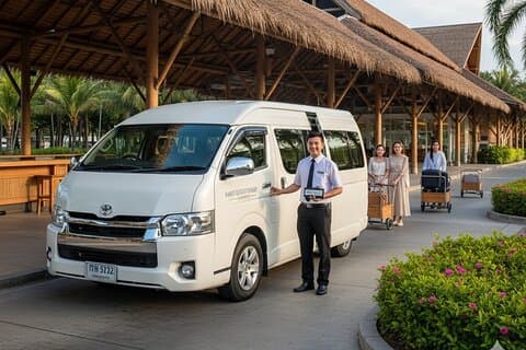 Trasferimenti dall'aeroporto di Koh Samui: un prezzo unico, ovunque sull'isola