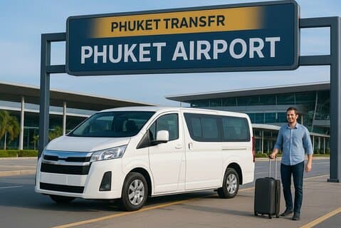 Traslados privados al aeropuerto de Phuket – Servicio de ida y vuelta