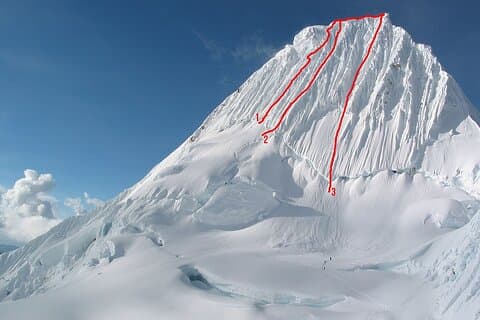 Alpamayo Expeditie 6 Dag op een Zelfstandige Hoogteklim